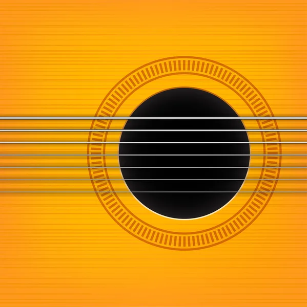 Vektor Guitar Sound Hole Hintergrund. horizontale Variante. — Stockvektor