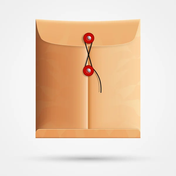 Postal envelope. Vector. — Stock Vector