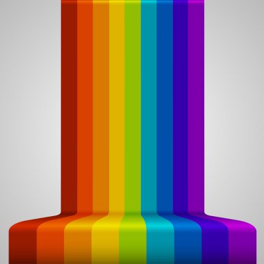 vektör gökkuşağı arka plan