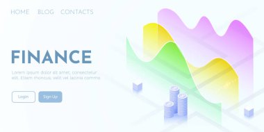 Finansal analitik kavramı. Harita ticareti. İş başvuru şablonu.