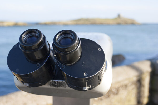 Binoculars by the Sea