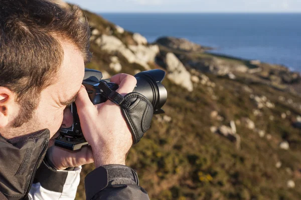 Mladý dospělý fotografování — Stock fotografie