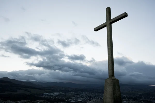 Σταυρός στον ουρανό — Φωτογραφία Αρχείου