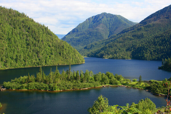 Sable lakes. Khamar-Daban, southern Near-Baikal territory.