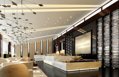 salon alanı, lüks Restoran.