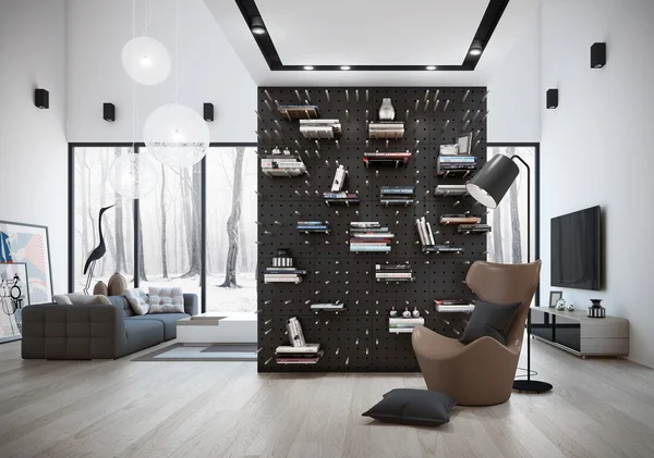 modern oturma odası