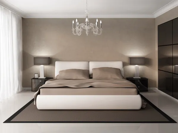 Modern Interior bedroom — Stock Photo, Image
