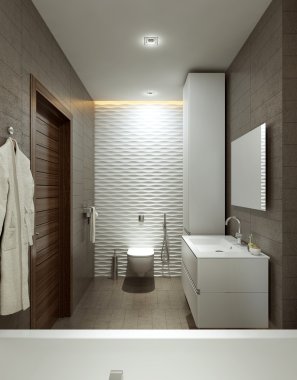 banyo modern tarzı
