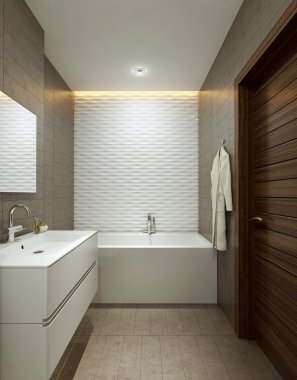 banyo modern tarzı