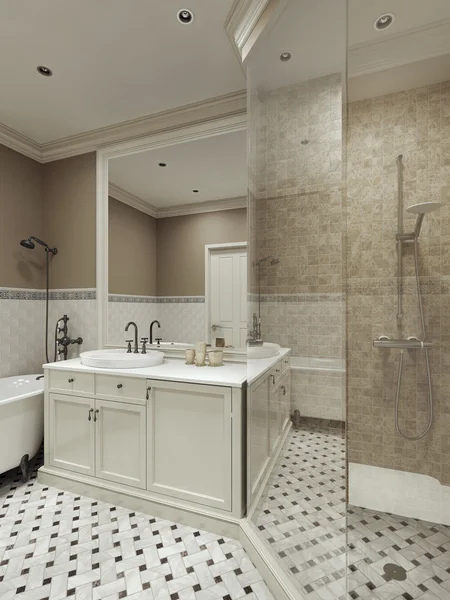 Salle de bain style classique — Photo
