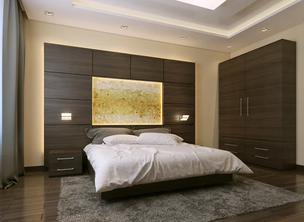 Dormitorio de estilo moderno —  Fotos de Stock