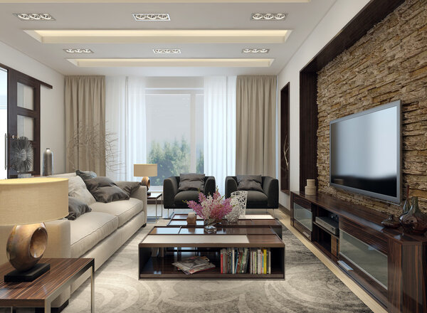 Гостиная современный стиль
