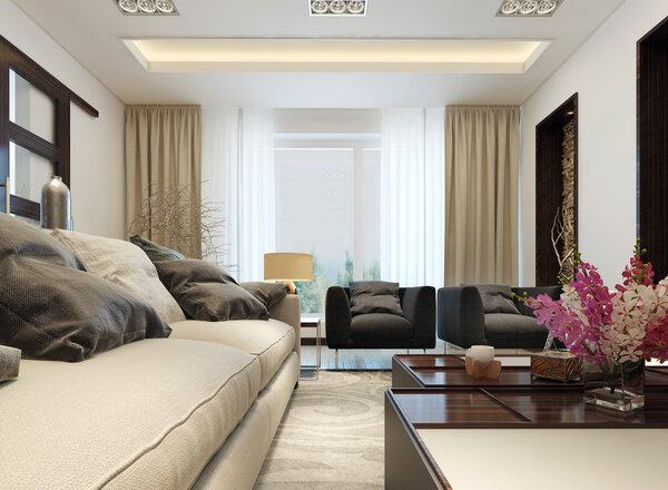 Гостиная современный стиль
