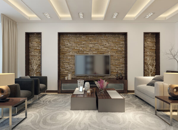 Living room modern style