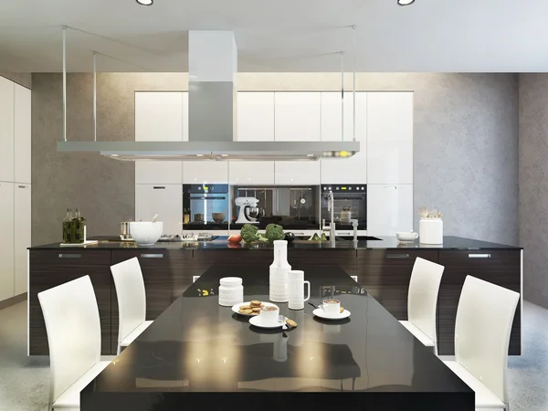 Kitchen contemporary style — Stock Photo, Image