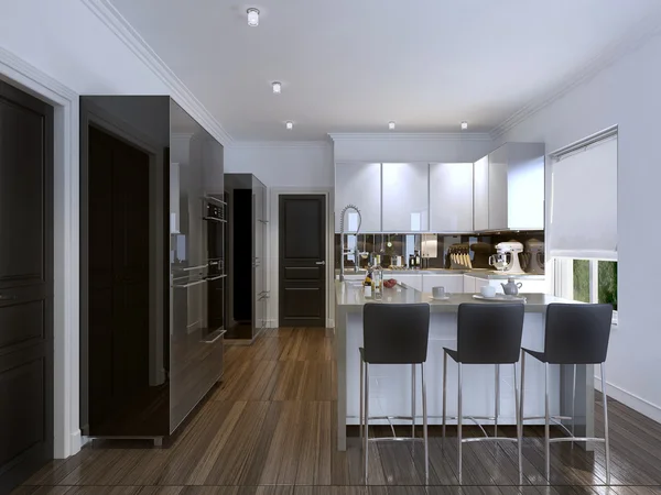 Kitchen dalam gaya modern — Stok Foto