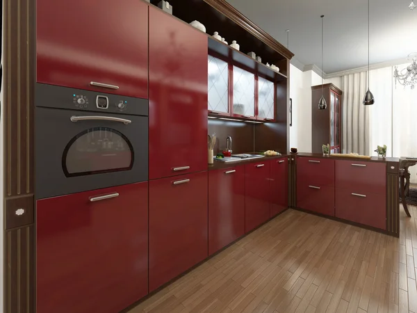 Cozinha no estilo Art Deco — Fotografia de Stock