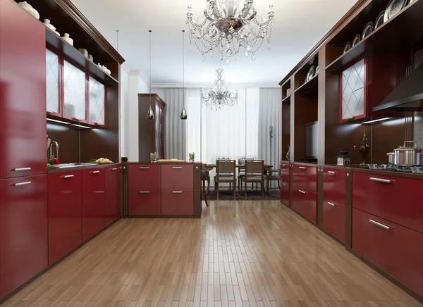 Kitchen in the Art Deco style — Stock Photo, Image