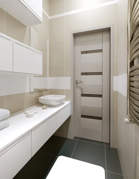 WC pokój w nowoczesnym stylu — Zdjęcie stockowe