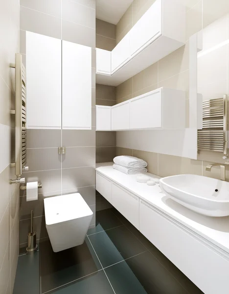 WC kamer in moderne stijl — Stockfoto