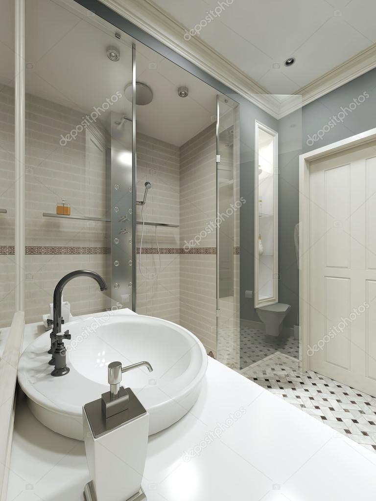 badkamer landelijke stijl — Stockfoto © kuprin33 #49110143 badkamer landelijke stijl — Stockfoto © kuprin33 #49110143