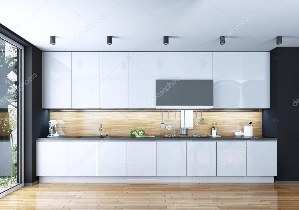 Kök matsal modern stil — stockfotografi © kuprin33 #49110513