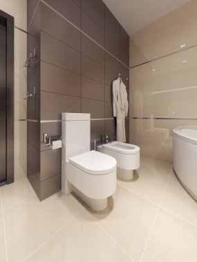 banyo modern tarzı 