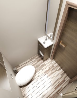 banyo modern tarzı