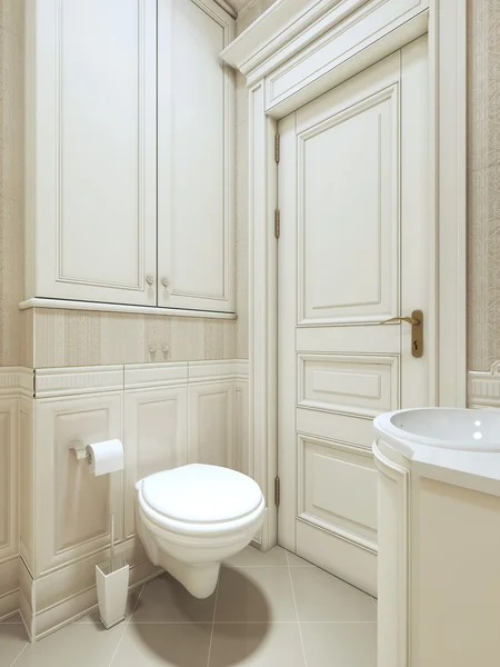 Klassieke stijl van de badkamer — Stockfoto