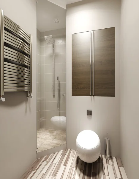 Koupelna v moderním stylu — Stock fotografie