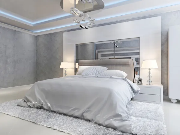 Luxe slaapkamer interieur — Stockfoto