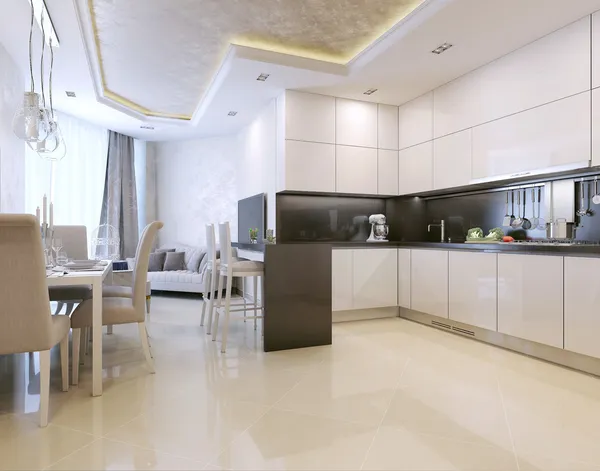 mutfak iç, modern tarzı