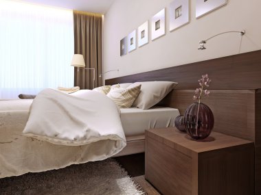 yatak odası iç modern tarzı