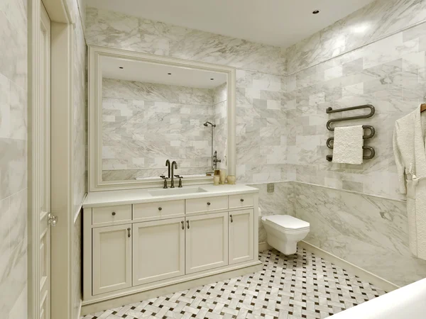 Bathroom classic style — Stock Photo, Image