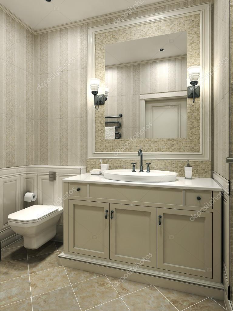 Badezimmer Klassischen Stil Stockfoto C Kuprin33 49470215