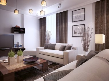 Oturma odası modern iç