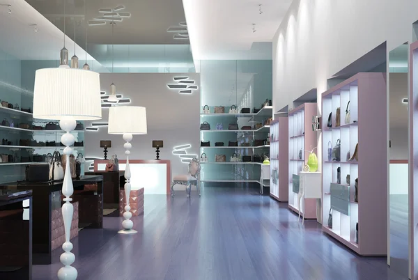 Interior of a modern store — Stock Photo, Image