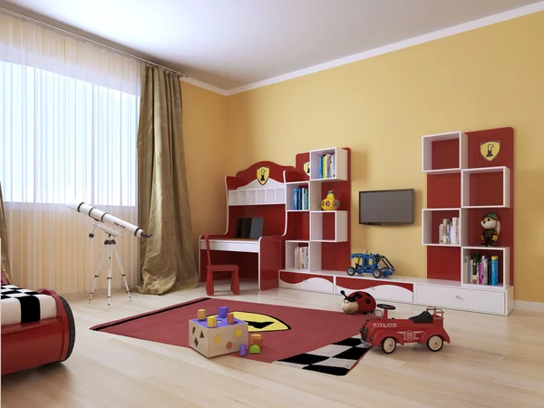 Kinderkamer in een moderne stijl — Stockfoto