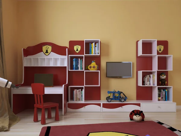 Детская комната в современном стиле — стоковое фото