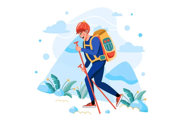 Travel Concept Vector Illustration Design — Image vectorielle