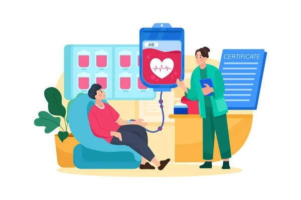 Couple Medical Equipment Smartphone Vector Illustration Design — Stockvector