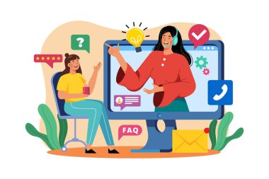 Secretary, customer support center operator