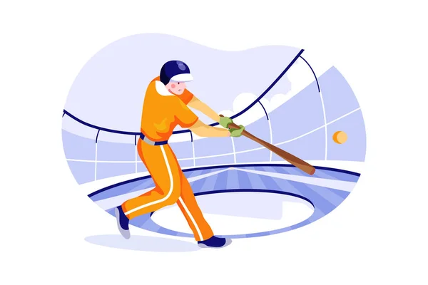 Sports Activity Illustration Konzept Auf Weißem Hintergrund — Stockvektor