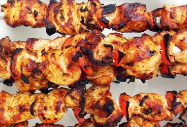 geleneksel şiş kebap