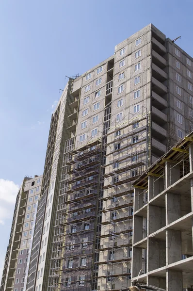 Nytt hus under uppförande — Stockfoto