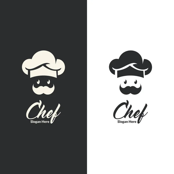 Chef Restaurant Logo Vector Restaurant Logo Design Inspiration — Vettoriale Stock