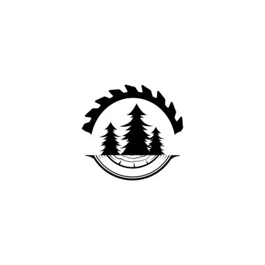 woodworking retro vintage logo design. timber plank wood, woodwork handyman, wood house builder.