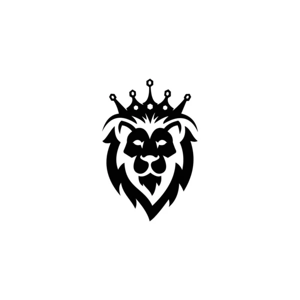 Lion Logo Design Vector Template Our Business — Archivo Imágenes Vectoriales