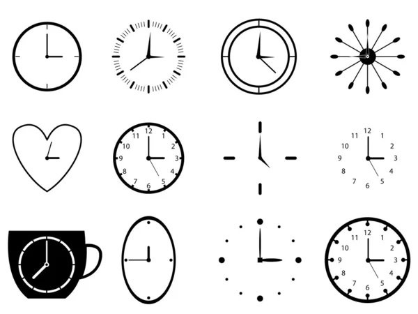 时钟 — 图库矢量图片