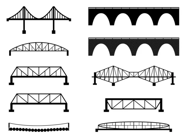 Bridge — Stock Vector